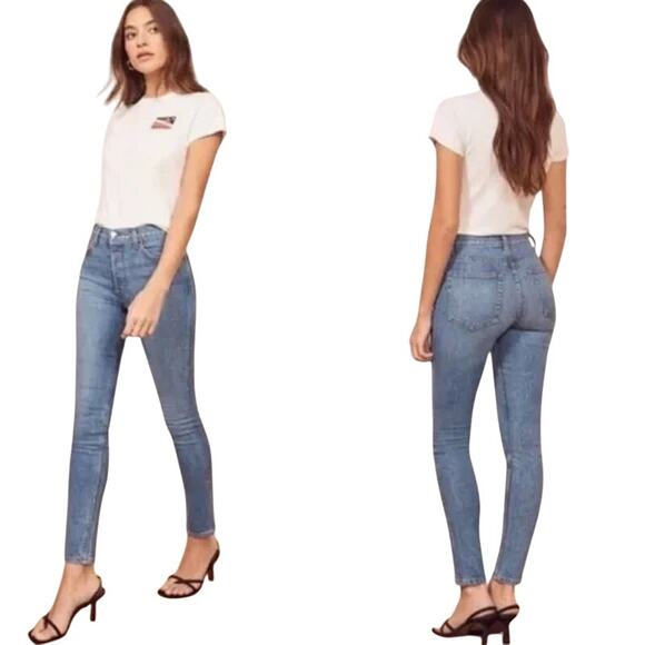 Reformation Denim - Reformation High And Skinny Jeans Womens Size 26